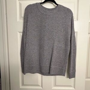 Athleta Wool Cashmere Gray sweater